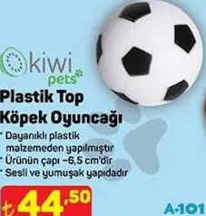 KİWİ PETS PLASTİK TOP KÖPEK OYUNCAĞI